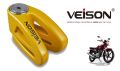 VEISON DX11 6mm Anti Acid Anti-Theft 3 Key Disc Brake Lock Multicolor.