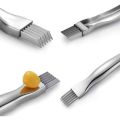 Kitchen Shred Silk Knife Manual Food Chopper Stainless Steel Onion Slicer Kitchen Accessories-. 