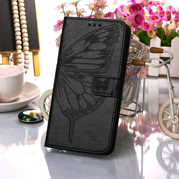lthmy%20for%20iPhone%2012%20Butterfly%20PU%20Leather%20Flip%20Wallet%20Card%20Slots%20with%20Hand%20Strap%20Stand%20Cover%20case%20-%20Image%204