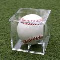 Baseball Box Golf Transparent Case Acrylic Dustproof Storage Box Lightweight Storage Container Baseball Protection.