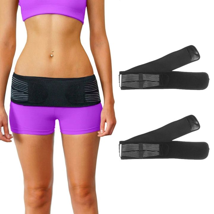 2x%20Sacroiliac%20SI%20Joint%20Hip%20Belt%20Pelvic%20Support%20Brace%20Compression%20Belly%20Band%20-%20Image%203