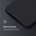 Nillkin ( For Samsung A55 5G ) Super Frosted Shield Pro Soft TPU Frame Hard PC Shell Shockproof Cover For Samsung Galaxy A55 5G Case - Black.