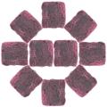 10 Pack Stainless Steel Sponges Heavy Duty Scrubbing Scouring Pad Steel Wool Utensil Cleaning Scrubber for Home Kitchen Bathroom. 