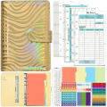 A6 Binder Planning Monthly Planning Manual Ledger.