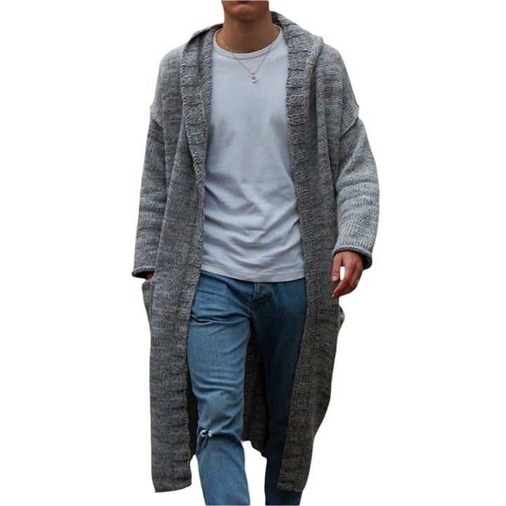 Men%20Loose%20Long%20Cardigan%20Solid%20Color%20Long%20Sleeve%20Hooded%20Open%20Front%20Hoodies%20Sweaters%20Fall%20Winter%20Knitted%20Coats%20with%20Pockets%20-%20Image%202