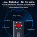 YIERYI Portable Hotel Camera Finder Prevent Monitoring Wireless Signal Detector Laser Detection Locator Tracking Detection. 