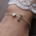 Love Heart Bracelet For Women Personality Design Letters Bracelet Gift Cologo. 