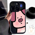 MissConnie Cartoon Cute Pig Phone Case for Infinix Hot 30i 30 Play Note 30 VIP 12 G96 Smart 7 Tecno Spark 10 Go 2023 10C Lovely Angel Eyes Soft Cover. 