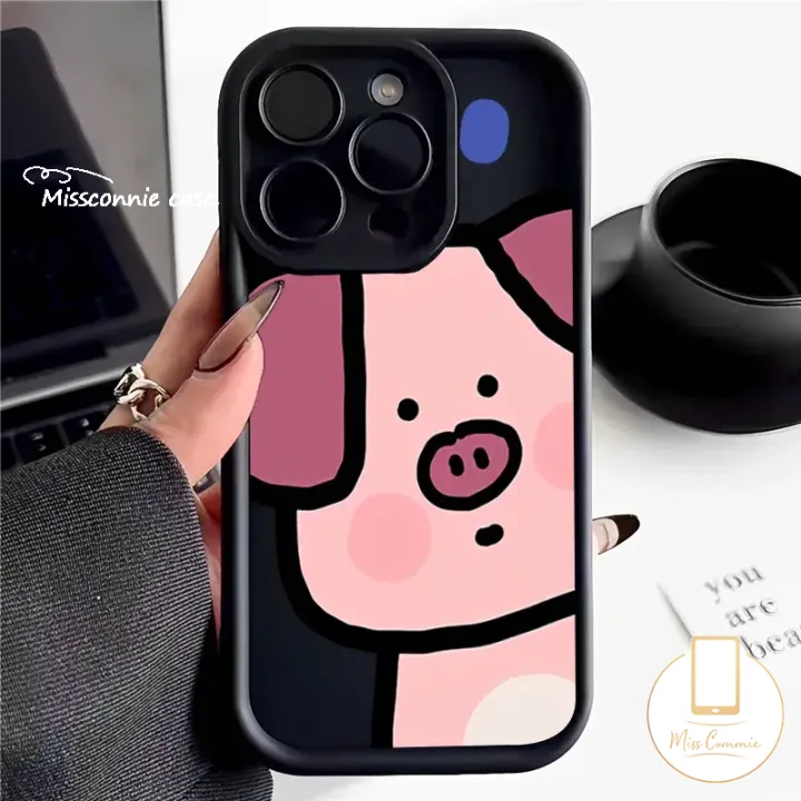 MissConnie%20Cartoon%20Cute%20Pig%20Phone%20Case%20for%20Infinix%20Hot%2030i%2030%20Play%20Note%2030%20VIP%2012%20G96%20Smart%207%20Tecno%20Spark%2010%20Go%202023%2010C%20Lovely%20Angel%20Eyes%20Soft%20Cover%20-%20Image%203