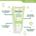 Simple Kind to Skin Refreshing Facial Wash Gel 150ml.