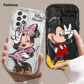 Fashions Disney Mickey Minnie Mouse Phone Case for Samsung Galaxy A10 A20 A30 A50 A50s A70 A02 A03 Core A04 A05 A06 A12 A13 A15 A16 Cover. 