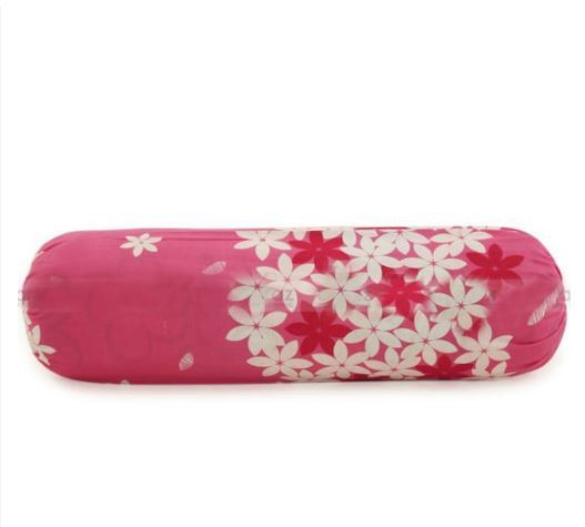 Multicolor Cotton Mixed Side Pillow Cover Kol Balish Cover Multicolor by Shopallzz - (Fita deya hobe nah)  Size 40'X32'