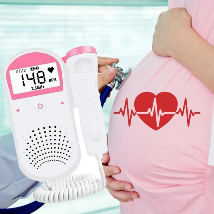 Doppler%20fetal%20Fetal%20Heart%20rate%20Monitor%20Household%20for%20Pregnant%20Fetal%20Pulse%20Meter%20No%20Radiation%20Stethoscope%20Fetal%20Doppler%20Detector%20-%20Image%204