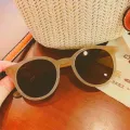 【happy one】BlackXojoX Sunglasses Women Vintage Designer Round Glasses Simple Girls Goggles Ladies Shade Eyewear UV400. 