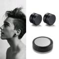 Magnetic Clip On Earring for Men Lightweight Stylish Non Piercing Ear Accessory.