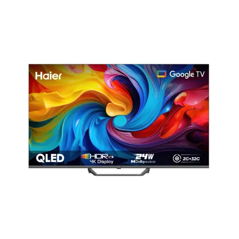 HAIER%2043"%20Smart%20Outstanding%20Visuals%20with%204K%20QLED%20HDR10%20Supported%20Google%20TV%20With%20Free%20Delivery%20and%20Official%20Warranty%20%7C%20H43S80EUX%20-%20Image%202