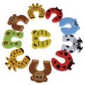 （NEW）5Pcs OF Lot Safety Gate Products Newborn Care Cabinet Locks Straps Animal Baby Security Door Card Protection Tools Baby Saftey. 