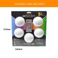 5 LED Wireless 12 Colors Remote Control Night Light Wall Lamp  Powered -. 