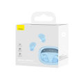 Baseus Bowie WM02+ Wireless Bluetooth Earphone Transparent Case With Smart Display Wireless Earbuds With Mic Touch Control App Support Low-Latency Earphone. 