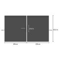 【Shop the Look】 Car Privacy Curtains Universal Car Divider Curtain Between Rear Seat Auto Blackout Curtains Car Sun Shades Side Window Covers.