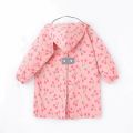 Children's raincoat with backpack space, Girls toddler one-piece long waterproof Jacket, windproof, and Snow proof Rain Coats. 