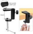 Anivia Overhead Video Stand Phone Holder Articulating Arm Phone Mount,Articulating Phone Stand Tablet Table Top Scissor Boom Arm,Phone Holder for Streaming Phone Baking Crafting. 