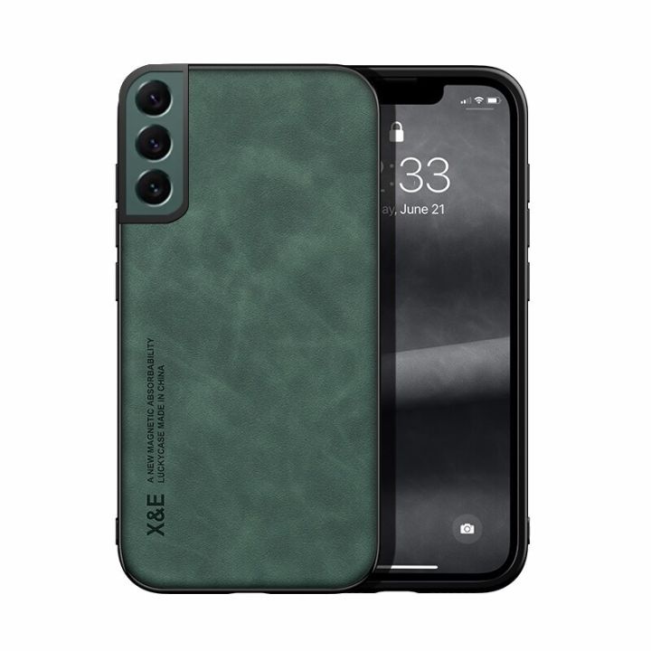 xprmy%20for%20Samsung%20Galaxy%20S30%20Ultra/S21%20Ultra%20Phone%20Case%20Luxury%20Leather%20Skin%20Sensing%20TPU%20Wrap%20Back%20Cover%20-%20Image%202