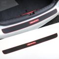 【Xiaofeng】Beziel car rear bumper protector sticker rubber strip SUV trim cover car back bumper protector sill car styling.