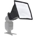 High Quality Photography Universal Foldable Softbox 15*17cm/5.7*6.7in Flash Diffuser For DSLR Camera Flash Light Speedlite. 