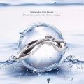 Body Massager 3D Manual Roller Massager 360 Rotate Roller Face Body Massager Skin Lifting Wrinkle Remover and Facial Massage Relaxation and Skin Tightening Tool UniSex (Silver). 