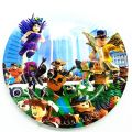 Kids Birthday Gift Bags Roblox Theme Party Supplies Paper Plate Cup Plates Napkin Baby Shower Disposable Tableware Set 145PCS. 