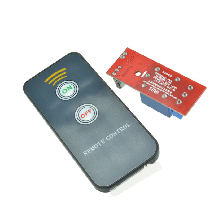 DC 5V 12V 1 Channel Remote Control Relay Module IR Smart Switch Universal Controller for Gate Garage Door open