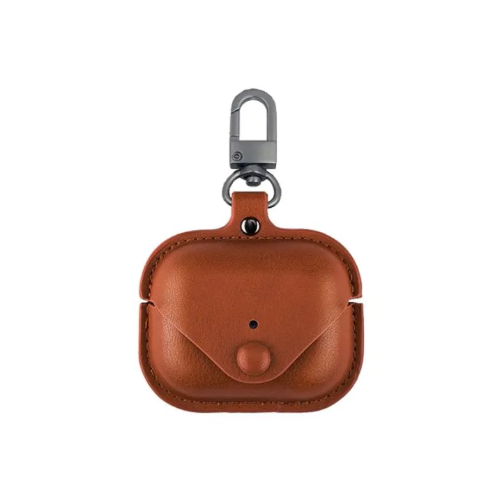 Airpods%20Pro%202nd%20Generation%20PU%20Leather%20Shockproof%20with%20Loss%20Prevention%20Clip%20Case%20Premium%20Protective%20Carrying%20Cover%20-%20Image%203