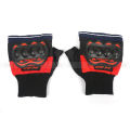 Biker Half Finger Hand Gloves For Bikers.