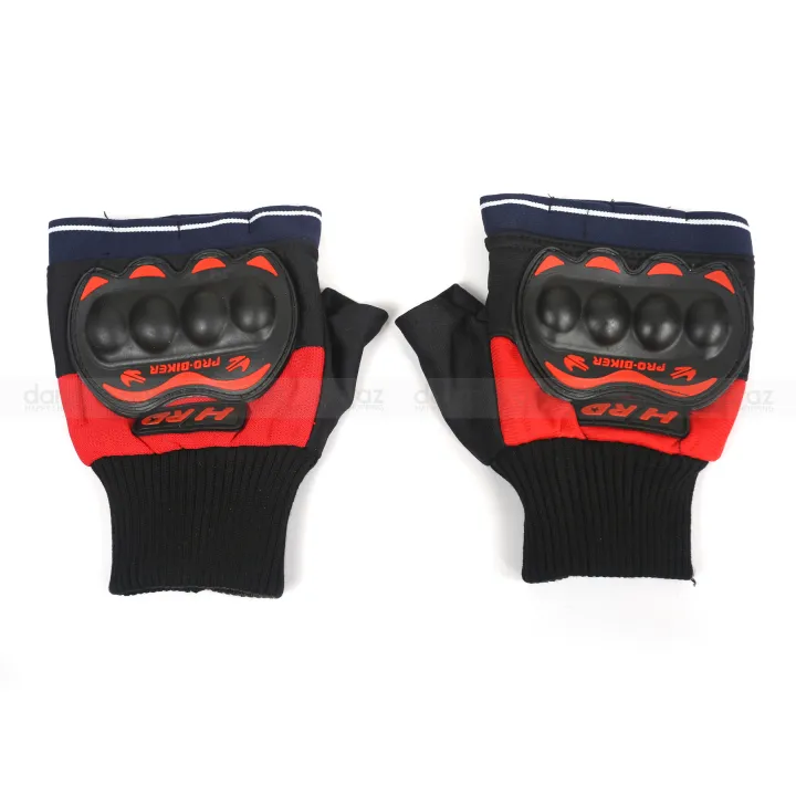 Biker%20Half%20Finger%20Hand%20Gloves%20For%20Bikers%20-%20Image%203