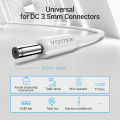 Vention USB to DC 3.5mm Power Cable USB A to 3.5 Jack Connector 5V Power Supply Adapter for Fans USB HUB DC Charging Cable. 