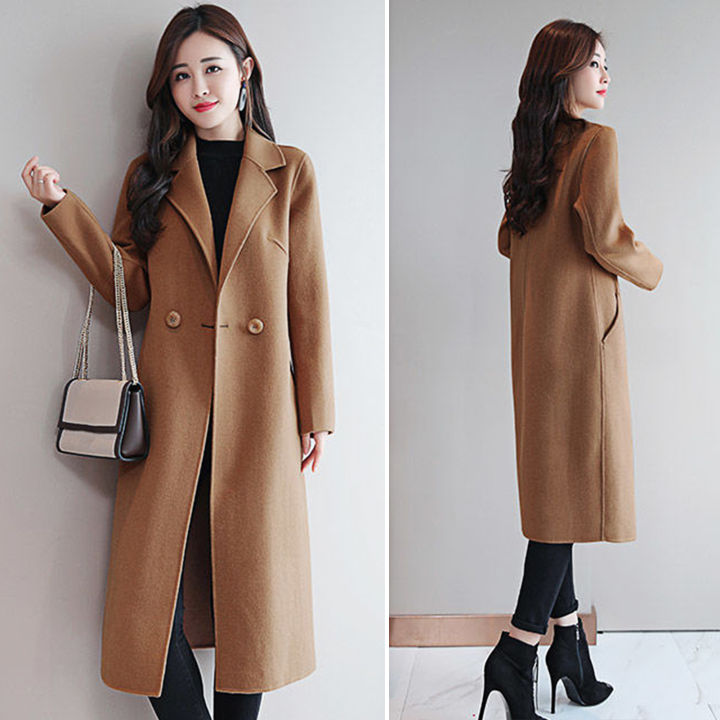 Winter%20Overcoat%20Solid%20Color%20Lapel%20Korean%20Style%20Autumn%20Coat%20-%20Image%204