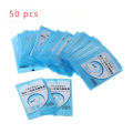 50pcs/100pcs Portable Disposable Toilet Seat Covers - 100% Waterproof and Hygienic for Travel/Camping.