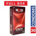 Moods - Ultra Thin Condom - Full Box - 10x3=30pcs. 