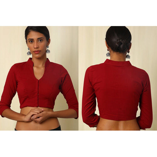 WOW!%20EXCLUSIVE%20COTTON%20BLOUSE%20FOR%20WOMEN%20(FULL%20COLLER%20SLEEP)%20-%20Blouse%20For%20Women%20-%20Image%202