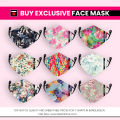 Exclusive Teashirthut Design Edition Womens Fashion Mask Ethereal Eclipse. 