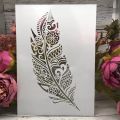 Stencil for Wall & Fashion Painting Template 10 by 8 inch..