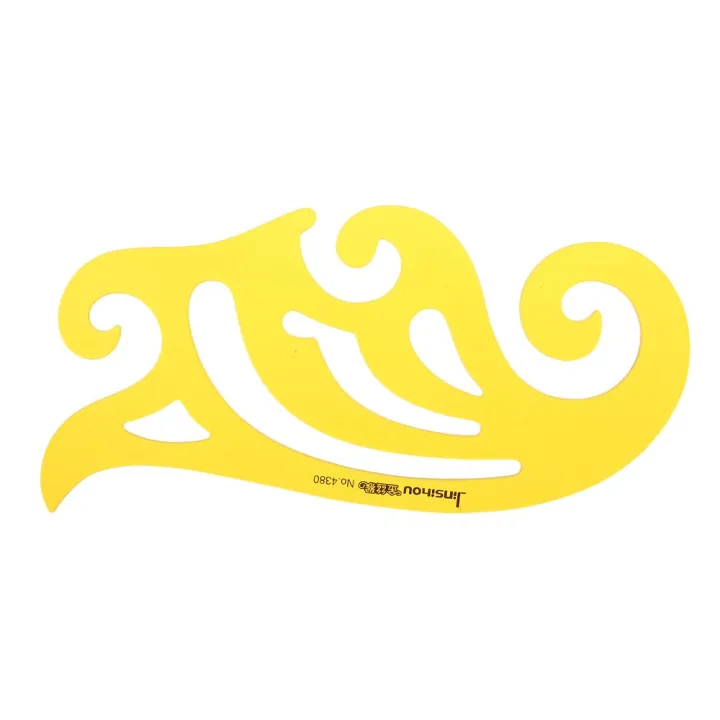 20cm%20French%20Curve%20Drawing%20Template%20KT%20Soft%20Plastic%20Design%20Drafting%20Stencil%20Ruler%20-%20Image%202