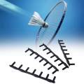 String Protector, Racquet Grommets Eyelets, Portable Protection Tube, Double Wire Hole Stringing Tools, Repair Badminton Racquet Eyelets.