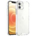 For Apple iphone 12 Case Crystal Clear Soft TPU Ultra-Thin Transparent Flexible Protective Mobile Phone Back Cover pani cover.