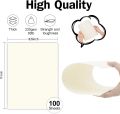 (100 and 50) Sheets Cream Cardstock 8.5 x 11 Ivory Paper, Goefun Off White Card Stock Printer Paper for Cards Making, Office Printing, Certificate.