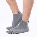 Socks Solid White Black Gray Men Cotton Toe Socks Bamboo Fiber High Quality Male Summer Winter Five / 5 Finger Business Sock Sox. 