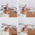 Eye Protection Anti-Blue Light Glasses Classic Metal Blue Ray Blocking Frame Eyewear Ultralight Computer Goggles Men Women.