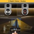 Dual Lens Doll V380 PRO 4MP WIFI IP Camera Featuring 360-degree View Night Vision Two-way Voice Home WIFI IP Security CCTV Baby Monitor Camera. 