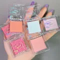 KAPEINE Makeup Monochrome Blush Palette Face Mineral Pigment Peach Orange Nude Matte Vitality Natural Blush Contour Cheek Blusher. 